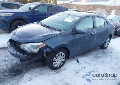 2014 Toyota Corolla Le Eco z USA, uszkodzony, nr VIN 2T1BPRHE5EC152295